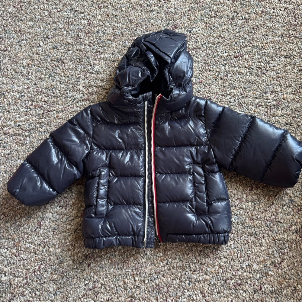 Black Puffer Jacket with Hood